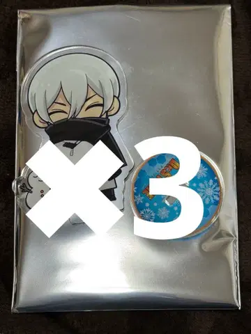 닥터 스톤 눈 축제 아크릴 스탠드 미니 캐릭터 빙월 3개