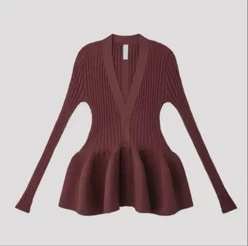 [ CFCL ] POTTERY CARDIGAN 버건디