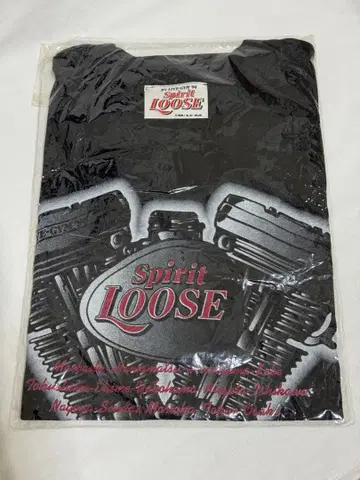 B'z LIVE-GYM '96 Spirit LOOSE 티셔츠 미개봉