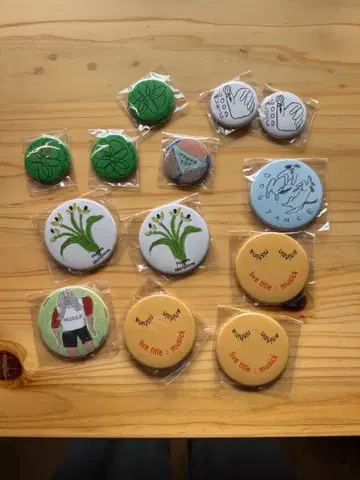 니시나 라이브 투어 핀 배지 세트 musick