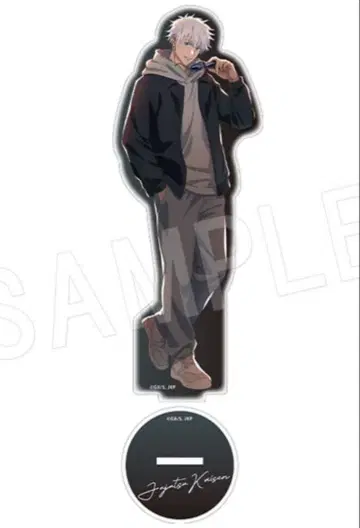 주술회전 홀로 아크릴 피규어 스탠드 일루미네이션 말큐브 고죠