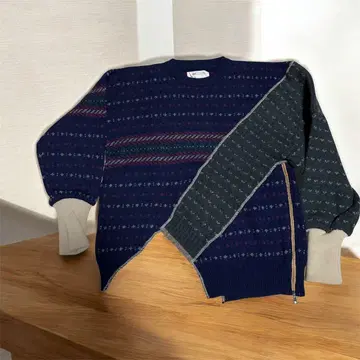 77circa 네이비 스웨터 정가 29000 프리 사이즈