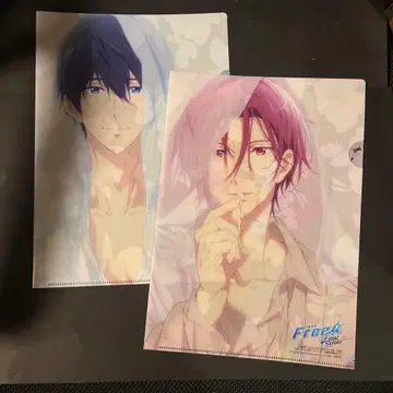 spoon 부록 Free! 나나세 하루카 마츠오카 린 클리어 파일 세트