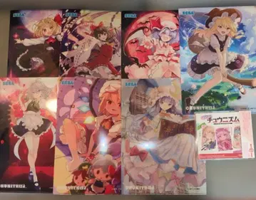 츄니즘 클리어 파일 7종 & CD 1장