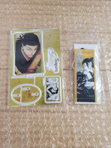 주술회전 게토 스구루 생일 명장면 디오라마 피규어 아크릴 스탠드 키링