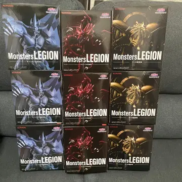 오시리스의 천공룡 오벨리스크의 거신병 라의 익신룡 피규어 9개 세트