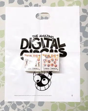 어메이징 디지털 서커스 TADC 아크릴 스탠드 캔뱃지 쇼핑백