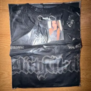 aespa Dirty Work 한정판 T셔츠 트레이딩 카드 포함 닝닝