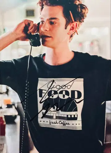 앤드류 가필드 친필 사인 사진 스파이더맨 oj3