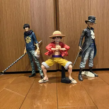 원피스 피규어 세트 루피 로우 사보