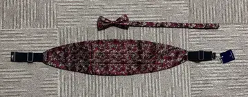 미사용 택 포함 NINO CERRUTI 나비 넥타이 & 카머밴드