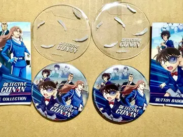 명탐정 코난 유니버셜 2026 콜렉터블 캔뱃지 시크릿 2세트