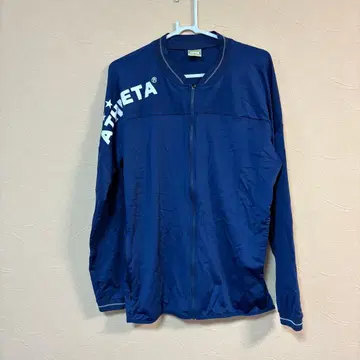 새상품급 ATHLETA 아슬레타 후드티 블루 파랑 O 사이즈 지퍼 후드티