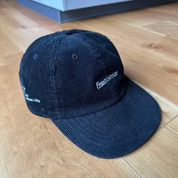 프레쉬 서비스 코듀로이 캡 블랙