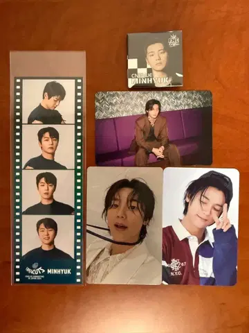 CNBLUE 민혁 세트 (덤 포함 사진 3장)