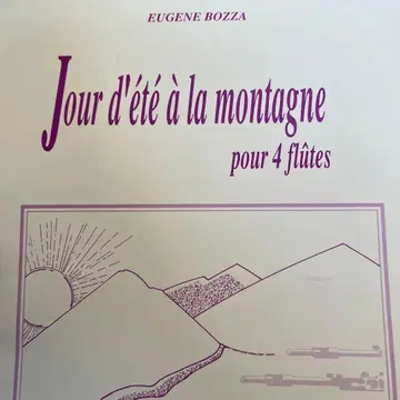 3/4 삭제 최종 가격 인하 플루트 사중주 보자 여름 산의 하루