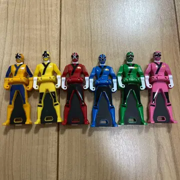 (가격 인하) 레인저 키 신켄쟈 6체 세트