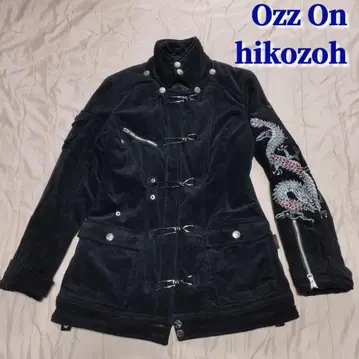 OzzOn 오즈온 블루종 코트 다운 자켓 블랙 용 아우터