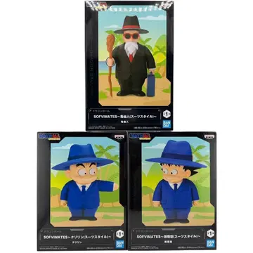 [ 3세트 ] 드래곤볼 SOFVIMATES 피규어 소프트 비닐