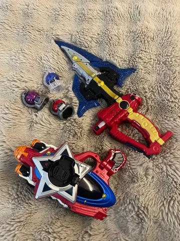 큐렌쟈 슈퍼전대 히어로 완구 세트