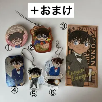 [명탐정 코난] 에도카와 코난/남도일(쿠도 신이치) 굿즈 6점 세트