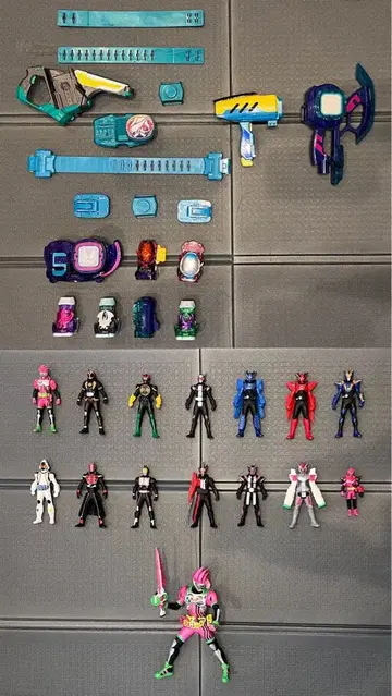 세트 가면라이더 리바이스 벨트 바이 스탬프 소프트 비닐 세트