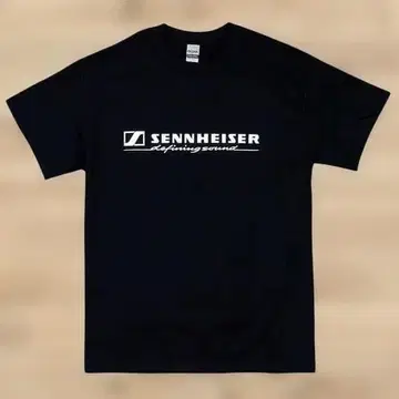 SENNHEISER (젠하이저) 헤드폰 이어폰 로고T셔츠