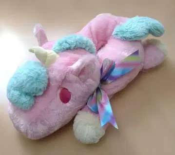 리틀트윈스타 유니콘 봉제 인형 티슈 커버 키키라라