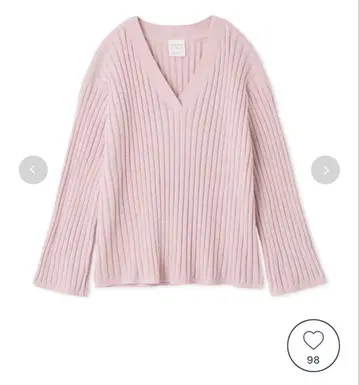 gelato pique 젤라토 피케 에어리 모코 리브 V넥 풀오버