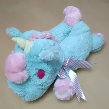 리틀트윈스타 유니콘 봉제 인형 티슈 커버 키키라라
