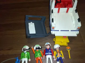 구조 차량과 피규어 세트 플레이모빌 3070 playmobil