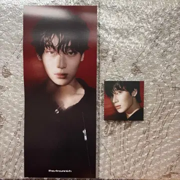 THE SIN VANISH 포스터 사진 세트 선우