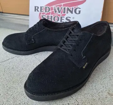 레드윙 9193 포스트맨 고어텍스 블랙 스웨이드 7D