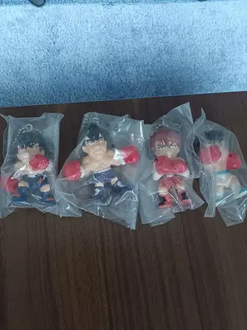 더 파이팅 파이팅 스윙 피규어 키링 4종 세트