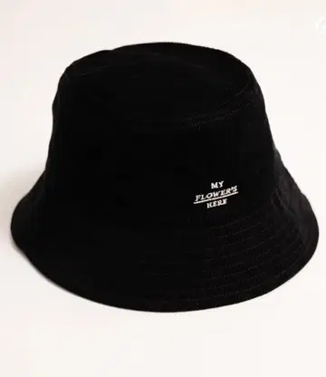 코듀로이 버킷 햇 블랙 후지이 카제