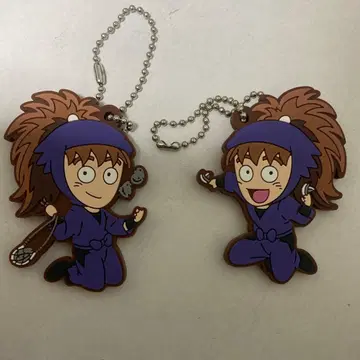 닌타마 란타로 쌍닌 후와 라이조 하치야 사부로 러버 키링