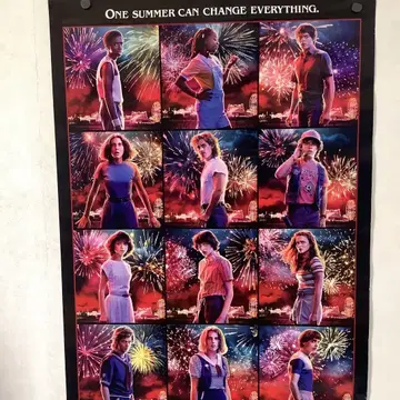 무료배송 STRANGER THINGS 포스터 사이즈 610*910