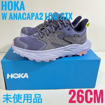 미사용품 HOKA W ANACAPA2 LOW GTX 26cm