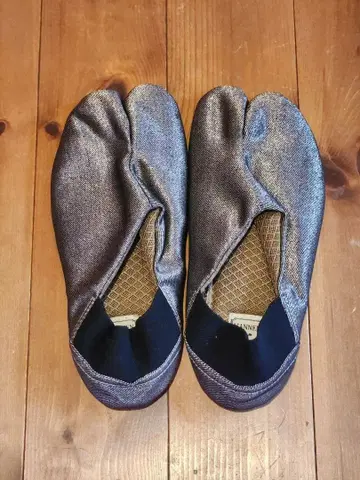 만넨 타비 26cm 실버 은 만년 마루고 미사용