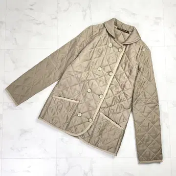 매킨토시 퀼팅 패딩 자켓 베이지 사이즈 32*ND702
