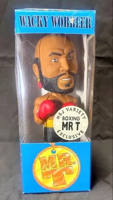 Wacky Wobbler Mr. T 복싱 피규어