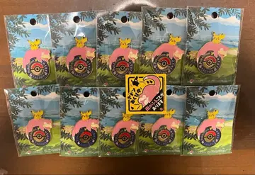 포켓몬 센터 카가와 로고 핀즈 피카츄 야돈 10개