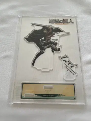 진격의 거인 입체기동ver. 부품 포함 BIG 아크릴 스탠드 리바이