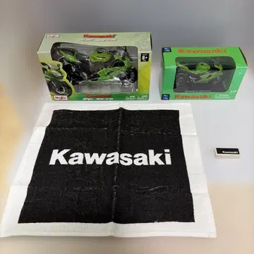 Kawasaki ZX-6R, ZX-6RR 각 1대 핸드 타월, 지우개