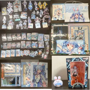 우사다 페코라 묶음 판매 아크릴 스탠드 피규어 카드 태피스트리