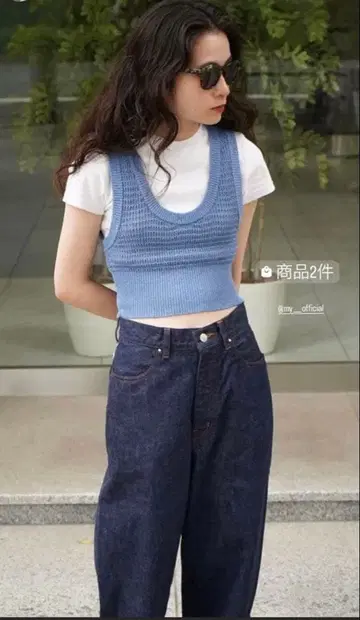 MY__1LDK MY BASIC DENIM[Indigo] size1