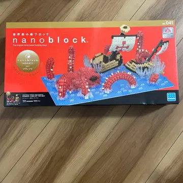 나노블록 해적선 바다의 왕 크라켄 NB-041 레고 일본 완구 대상 문어
