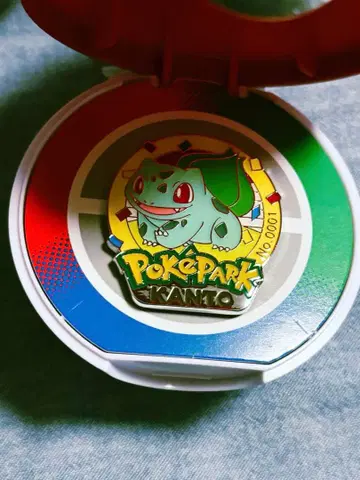 포케파크 핀 배지 이상해씨