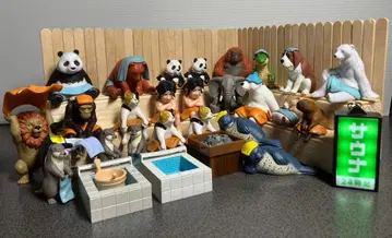 동물 사우나 가챠가챠