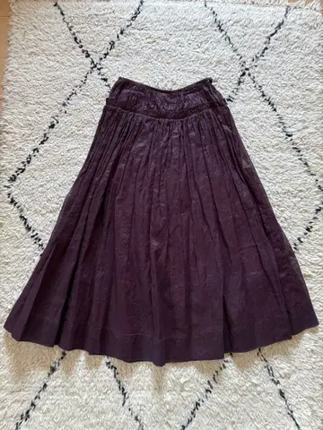 나이젤카본 우먼 개더 스커트 Nigel Cabourn